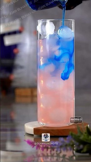 Making Easy Homemade Blue Raspberry Pink Lemonade Recipe #shorts