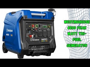 Westinghouse 8200 Peak Watt Tri-Fuel Generator | Durable Engine Long Runtime | Key Features