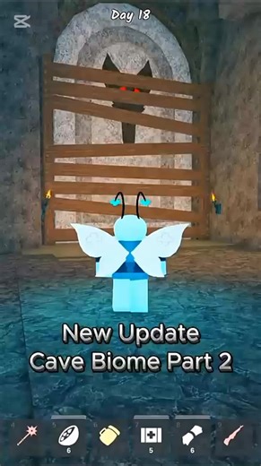 Exploring the New Cave Biome in Roblox