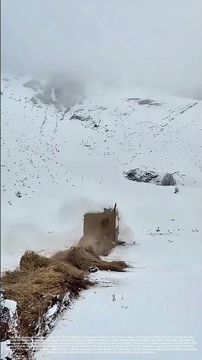 Rolling Resilience: The Science Behind Snow-Powered Threshing