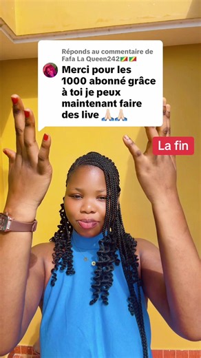 Réponse à Fafa La Queen242 : La fin de l'histoire ?