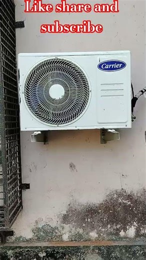 Carrier Split AC installation #split #air conditioning #shorts #carrier #installation 🙏👍