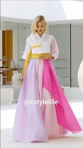 K-Fashion의 미래(50): 웨딩 퓨전 한복 #hanbok