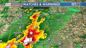 Severe Thunderstorm Warning...Monitor News 12 and your KXII Weather Authority app for updates. | KXII-TV | Facebook