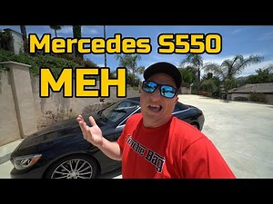 The Mercedes S550 Convertible is an UNINSPIRED & DISAPPOINTING LUXO-BARGE