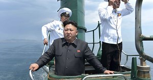 JAV: dingo povandeninis Šiaurės Korėjos laivas