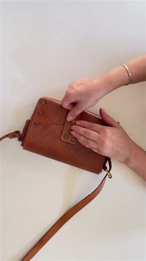Leather Bag Pattern – Leather Crossbody Template - Etsy
