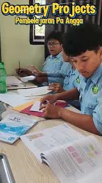 Memberikan pengalaman u/bisa memahami adalah tujuan dari Geometry Projects dlm pembelajaran Pa Angga