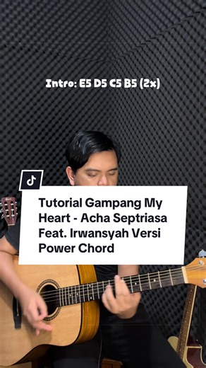 Tutorial Gampang My Heart - Chord Gitar Power Chord