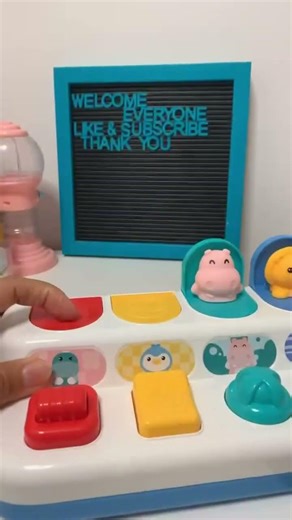 Animal Friends Pop Up Pals Color Sorting Push Pop Up Toy #trending #viralvideo #funny #ytshorts #toy