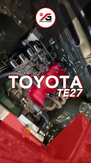 The lovely Corolla TE27 Levin from Japan, beauty with a fierce spirit. Its 2TB engine on Solex and direct ignition produces that buttery smooth vintage growl every enthusiast dreams of. The engine bay is immaculate, every component placed with precision and pride. Stunning build, girl! 🔰🇯🇵 #te27levin #te27corolla #te27 #levin #corolla #toyota #2tb #solex #jdm #japan #rollagarage | Rolla Garage