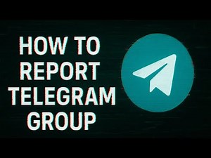 How to Report Telegram Group