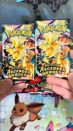 Ascended Heroes ETB packs! #pokemon #pokemoncards #fyp