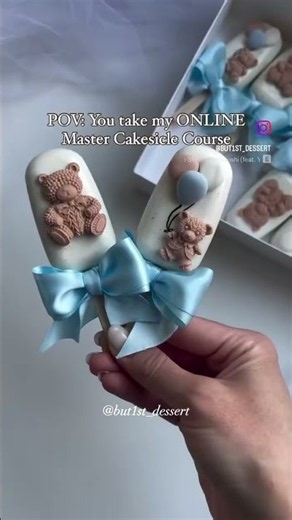 My ONLINE cakesicle course is finally here! Learn how to create beautiful & delicious cakesi