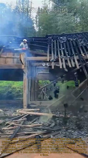 Mastering the Takedown The Art of Traditional Wooden House Dismantling