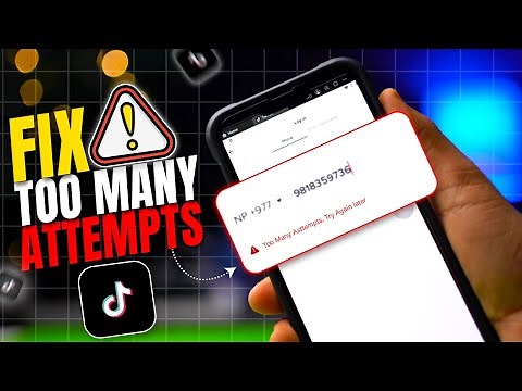 How to Fix “Too Many Attempts, Try Again Later” on iPhone | iPhone Login/Verification Error Fix