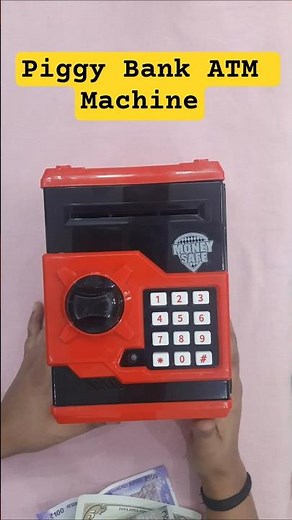 Piggy Bank ATM Machine | Money Saving Box | Mini ATM Piggy Bank #miniatm #piggybank #gullak #money