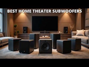 Top 5: Best Home Theater subwoofers (2025)