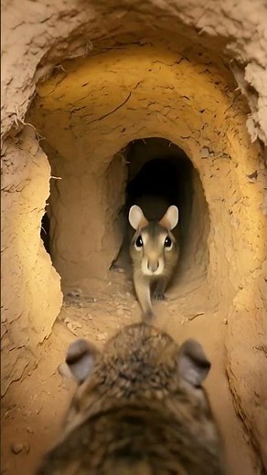 I Mounted a Camera on a Kangaroo Rat... Into Its Secret Desert Burrow City! 🐀😱