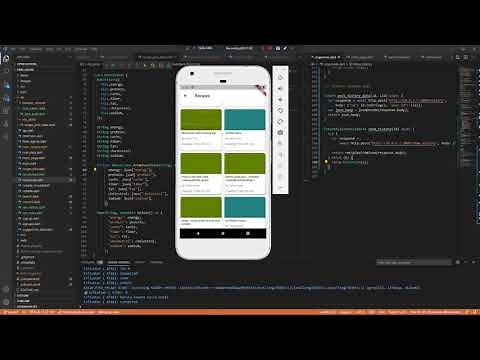 Recipe recommendation system with python and flutter (Final year project)