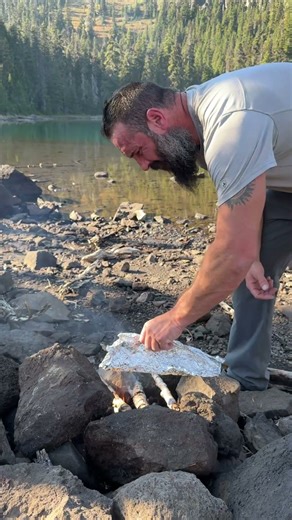 Off-Trail Lake, Rainbow Trout First Cast, Cooking Over the Fire - 2025