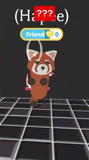 Color Mixing (Adopt Me) Part 5: Red Panda + Frozen Penguin #adoptme #shorts #trend