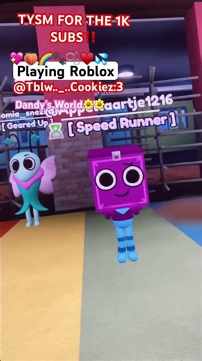 Playing Dandy’s World🌼🌼 #dandysworld #asmrsound #roblox #shorts‼️♥️♥️