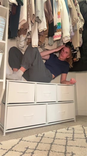 Organizing Your Closet with a Dresser and Bins