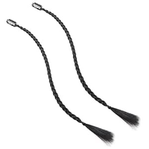2pcs Braid Hair Extensions Clip in Braid Long Braiding Hair Extension f Straight Synthetic Hairpieces for Daily Use Party Styling
