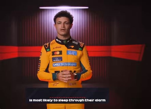 The concept of Lando loving his naps in the driver's room, only for Oscar to sneak in and turn off his alarm before he wakes up. Lando ends up so confused, thinking he just slept thru it. When he starts whining about it, Oscar "innocently" volunteers to personally wakes him up👀