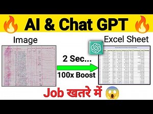 Handwriting to Excel with AI | Convert Notes into Excel using ChatGP
