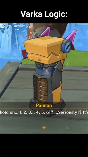 Ineffa talks about Varka - Genshin Funny moments #genshin