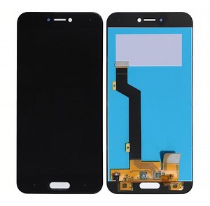 LCD with Touch Screen for Xiaomi Mi 5 - 2016 - Black (display glass combo folder)