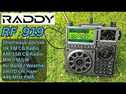 RADDY RF919 SW radio. Receives just about EVERYTHING !