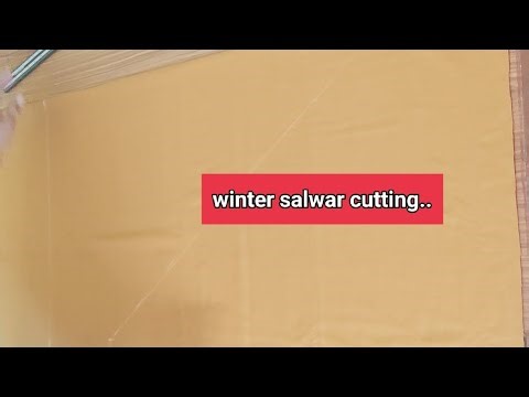 How to cut ladies salwar cutting? Design# cutting # tailoring # ladies suits cutting # yt video.