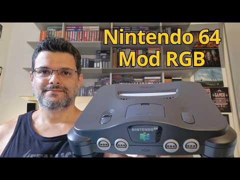 Nintendo 64 - Instalação do Mod RGB!
