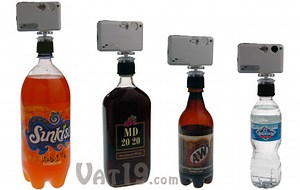 Bottle Cap Tripod: Turn any standard water bottle into a camera tripod