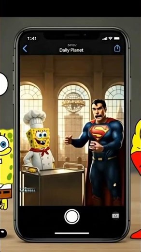 Superman NEW Weakness is SpongeBob 🤣