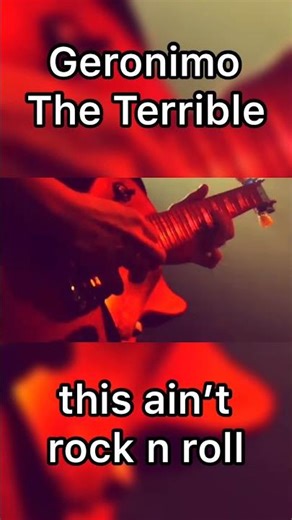 Geronimo the Terrible denounces rock n roll in favor of bootstrap rap driven hip hop