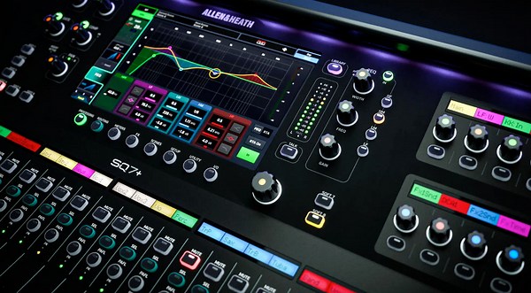 Allen & Heath SQ Plus: 3 Updated Models with more Processing