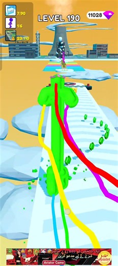 ULTRA MAXX GREEN TALL MAN RUN COMPLETE LEVEL. #shorts #funny #trending #viral #funny