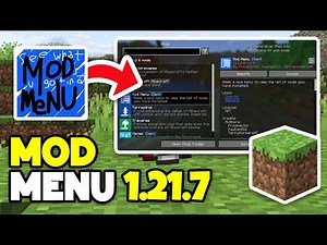How to Download & Install Mod Menu 1.21.7 for Minecraft - Manage Mods