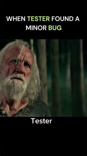When tester found a minor bug | #funny #programming #sarcasm #memes #hilarious