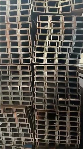 Mild Steel Channels - U Channels & C Channels#welding #rolledsteel #steel #steelfactory