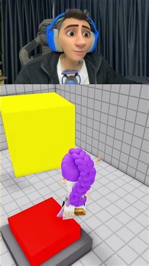 Rumi Trolled Saja and Jinu in Roblox Troll Obby 😱 #shorts