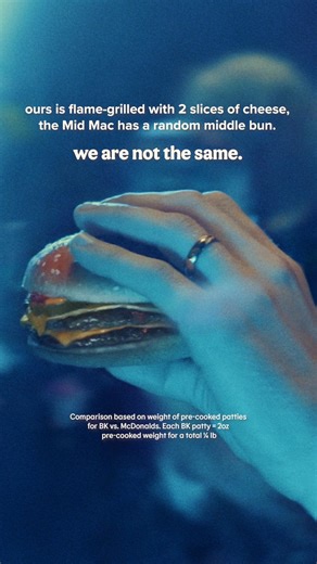 16K views | We’ve got beef over the Big Mac (25% more to be exact) | Burger King | Facebook