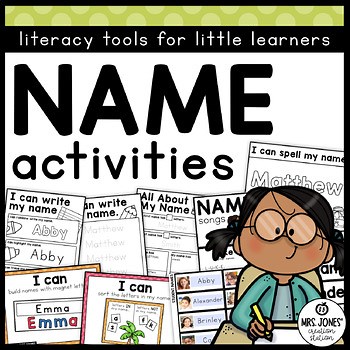 EDITABLE NAME ACTIVITIES FOR TRACING AND WRITING | PRE-K AND KINDER