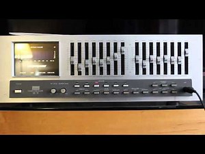 Sansui SE-9 graphic equalizer (vintage!)