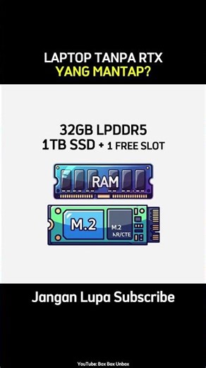 A Laptop Without RTX But Still Fast? Here's Your Choice, Bro!