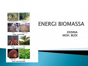 ENERGI BIOMASSA - SlideServe
